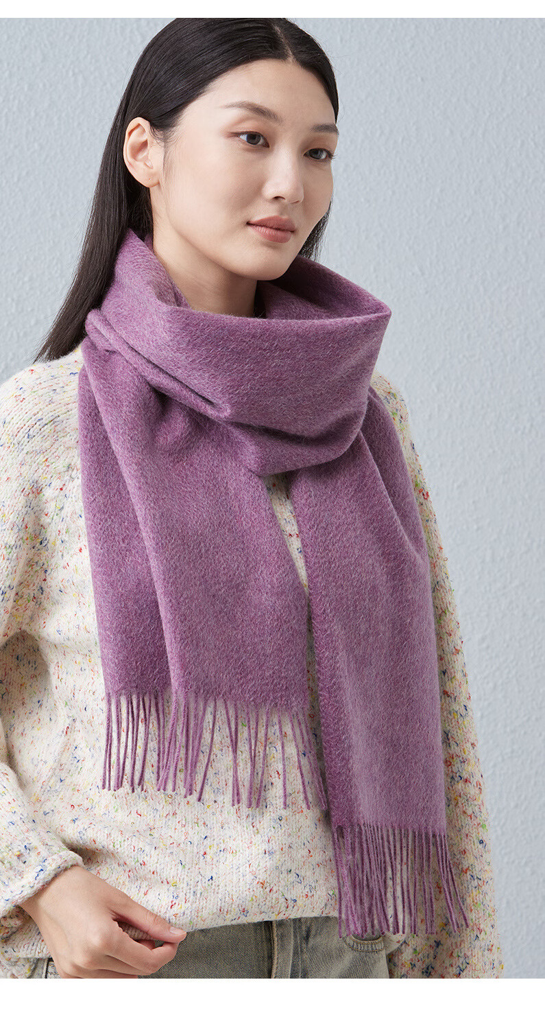 Hodo 100% Cashmere Scarf for Women, Winter Warm Thick Neck Warmer, Birthday Gift Box for Mom And Girls 18