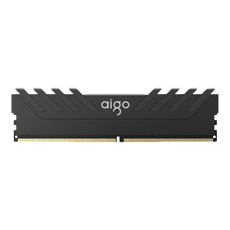 Aigo 8GB DDR4 3200 Desktop Memory Module, Heat Spreader, Fully Compatible Memory, Chengying Black, C16 Deepseek Hardware