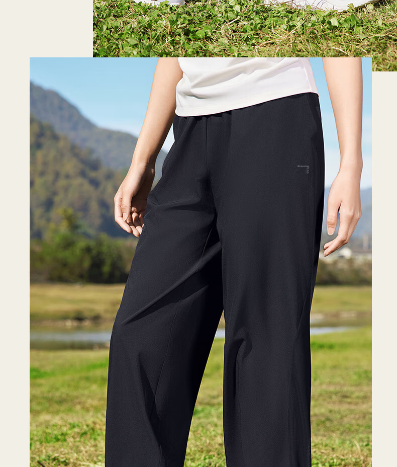 361° Women's Sports Pants Spring Summer Quick-Dry Jogger Casual Loose Running Yoga Fitness Pants 662614707-5 28