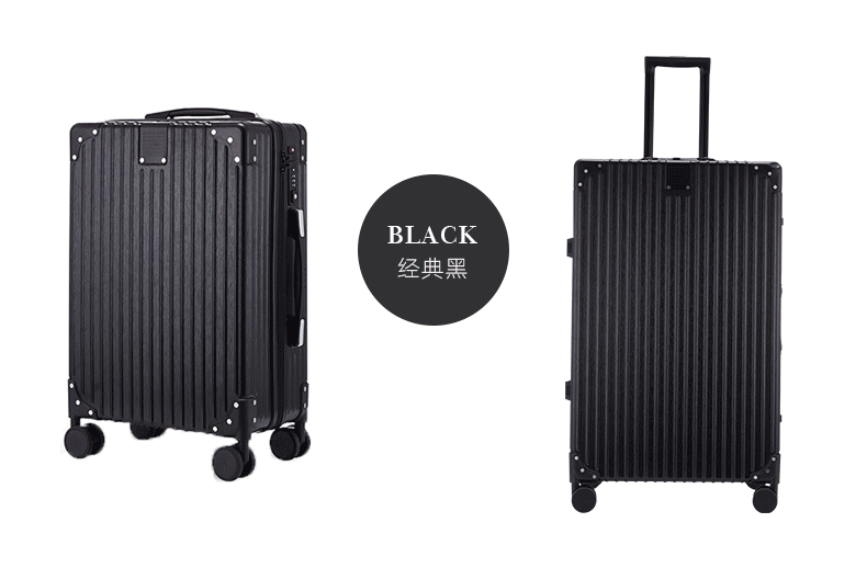 ELLE French 24-Inch Red Wedding Dowry Suitcase Luggage TSA Password Lock Trolley Case Women's Travel Suitcase 1