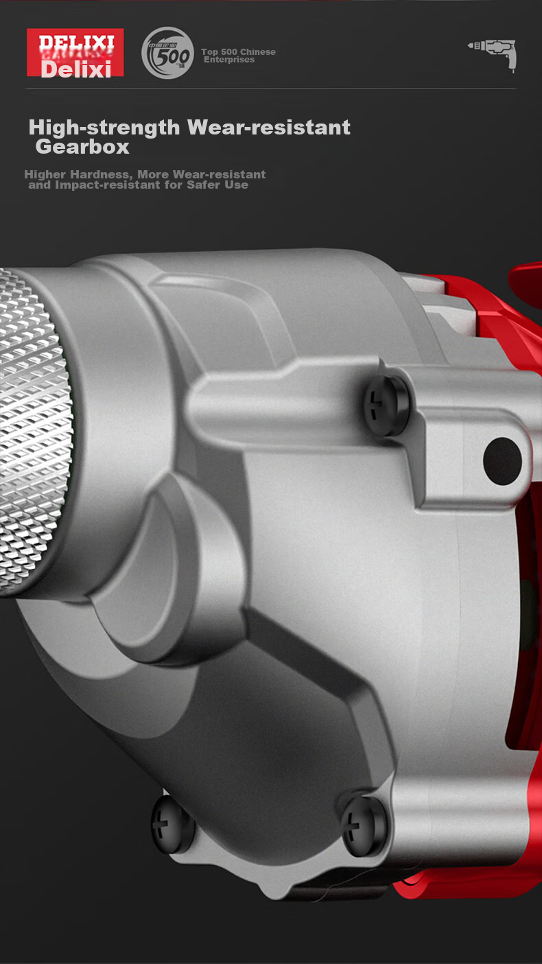 Deli Xidianqi 550W Electric Drill, AC Reversible Rotation, Household Power Tool, Multifunctional Handheld Electric Drill 23