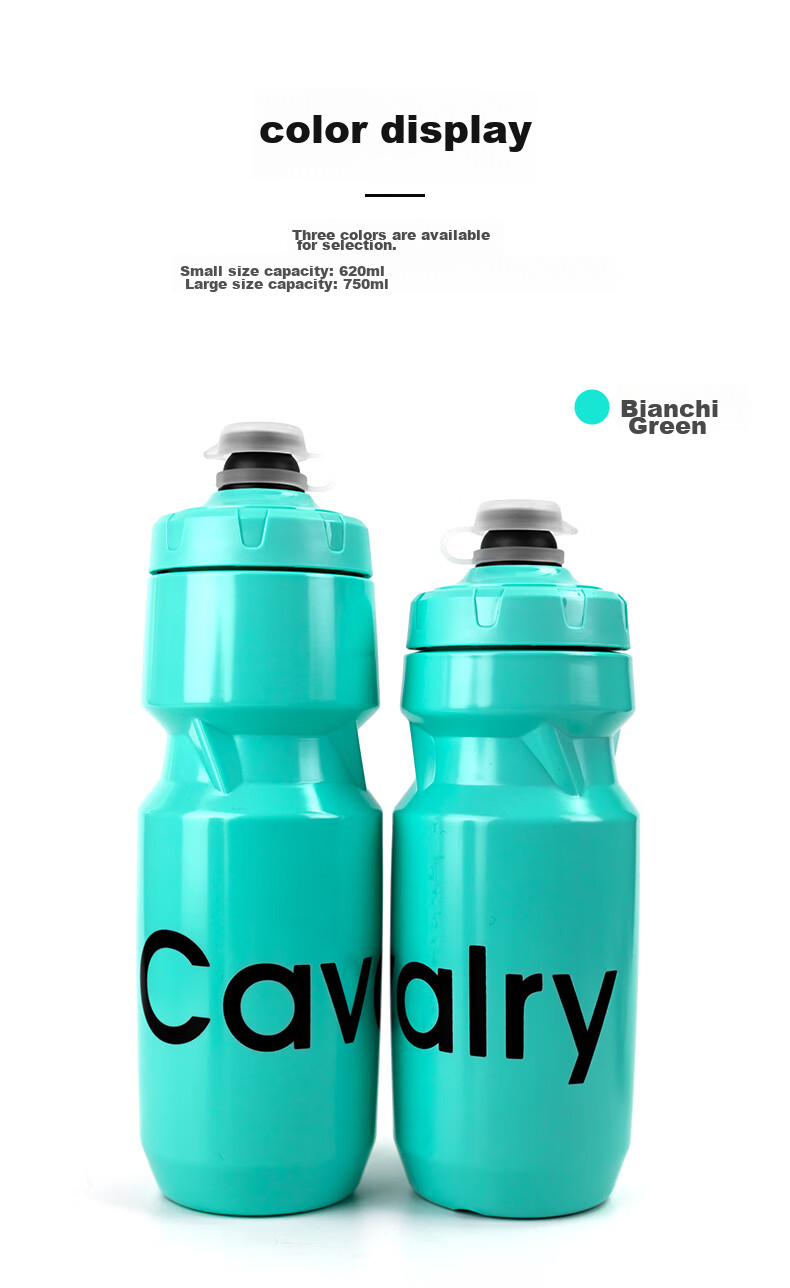CAVALRY Bicycle Water Bottle Sports Hydration System for Running, Hiking, Rock Climbing, Outdoor Travel, Mountain Biking, Road Cycling, And Folding Bikes Cycling Equipment Black 620ML 9