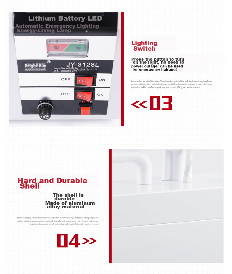 Jujingyang Emergency Lighting, Fire Evacuation Route, Commercial And Residential Use, Power Outage Safety Exit, Rechargeable Long Battery Life 10