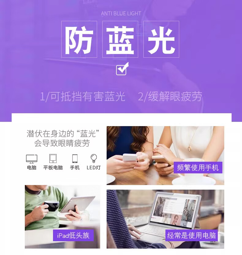 Chuangguo Imported Reading Glasses for Women, Anti-Blue Light Radiation, High Definition, Super Brand, Bifocal, Auto-Focus, Genuine Product with Prescription Lenses 1