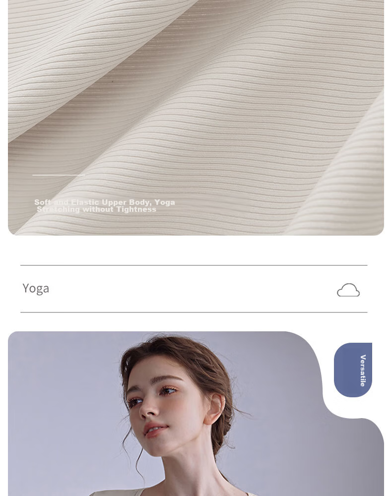 XUEXIMAN Yoga Top Short Sleeve Women's High Elasticity Pleated Slimming Pilates Sports Quick-Dry T-Shirt Fitness Wear Summer 4