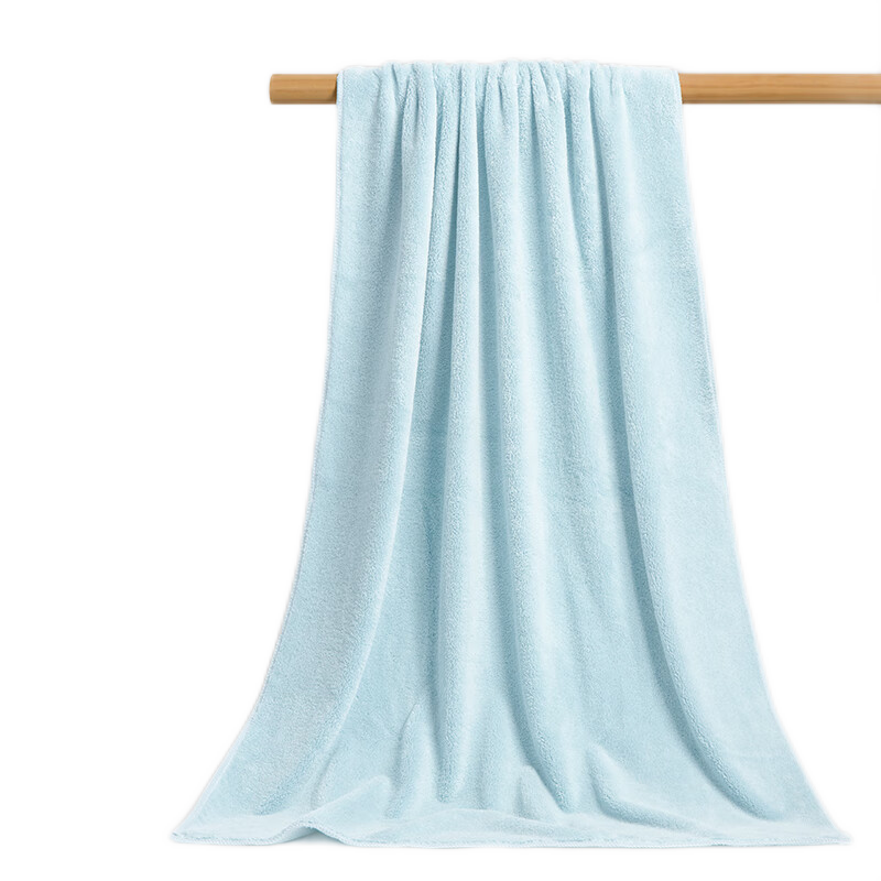 GGT Japanese Bath Towel for Men, Quick-Drying Absorbent Large Bath Towel, Adult Non-Shedding Towel, 80*160 Cm, Plain Color