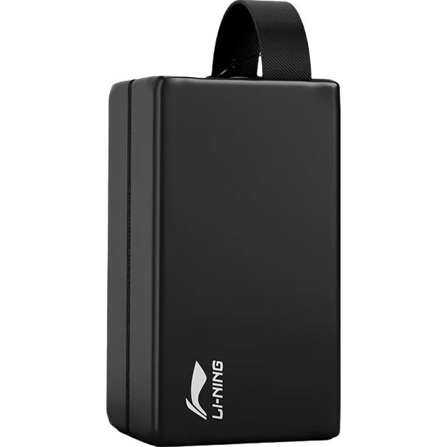 Li-Ning Swimming Bag, Portable Handheld Beach Bag for Men And Women, Waterproof Storage Swim Gear, Model 2802 Black