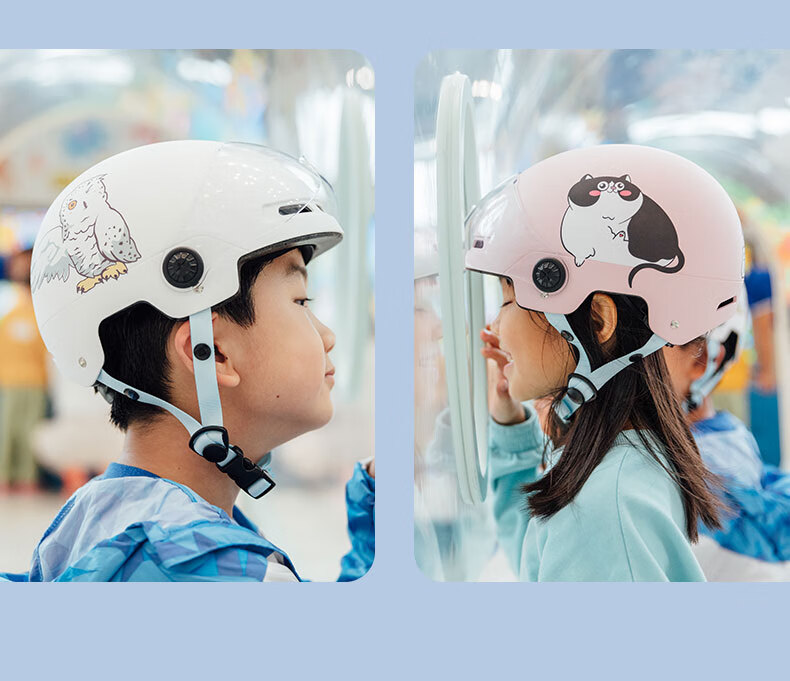 Xiaoan Children's Helmet, Electric Vehicle 3C Certified, Lightweight And Breathable, for Boys And Girls, Riding Half Helmet, Motorcycle And Electric Scooter Safety Helmet, Summer Helmet, SONGSHU 0811s 20