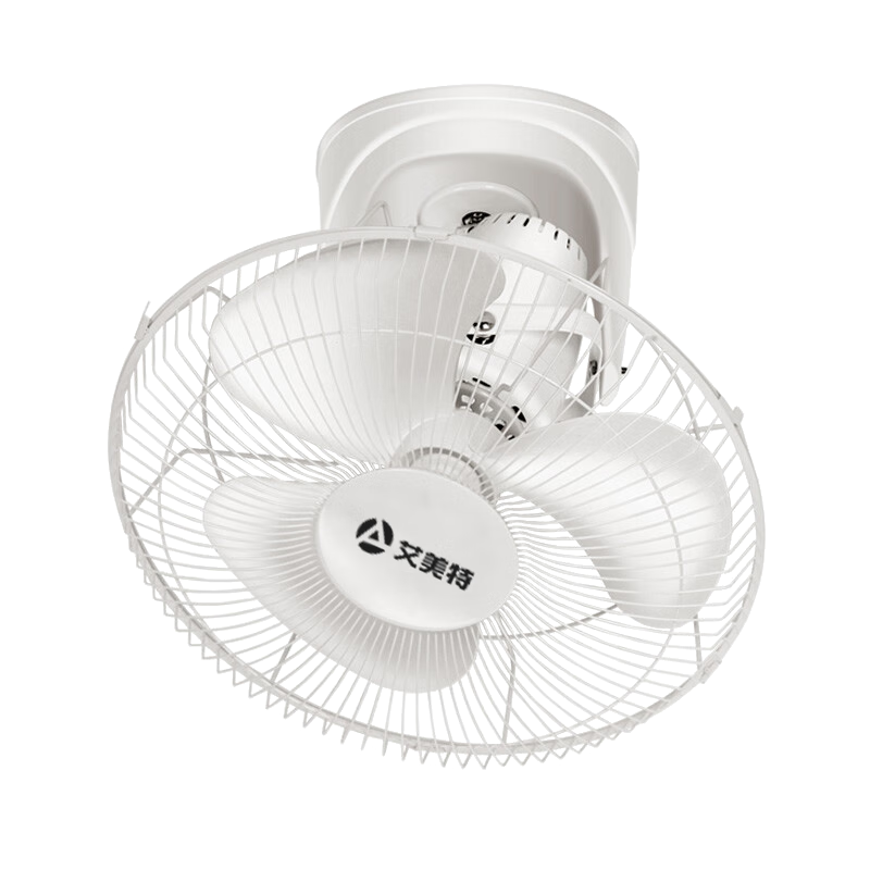 AIRMATE Ceiling Fan for Home Use, Industrial-Grade Fan with Adjustable Speed for Schools And Dormitories, 360° Oscillating Wall-Mounted Ceiling Fan with Speed Control FL4005