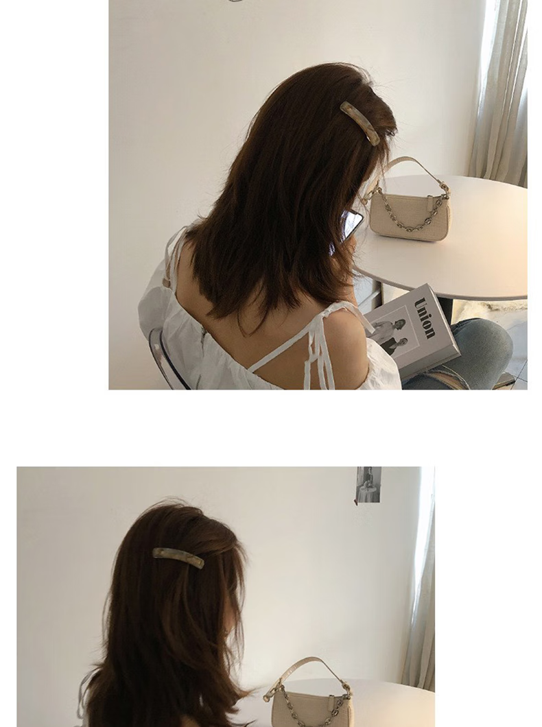 Xiangwan Hair Clip, Acrylic Duck Bill Clip, Straight Bangs Hairpin, Women's Top Side Bangs Clip, Hair Accessory 6