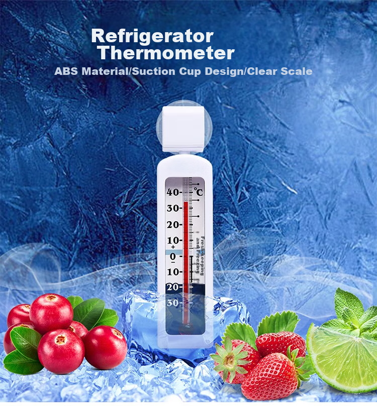 CHIGO Household Refrigerator Thermometer, Supermarket Freezer, Pharmacy Freezer, Refrigerated Storage Cabinet, Cooler Box Temperature Gauge ZG-8011 1