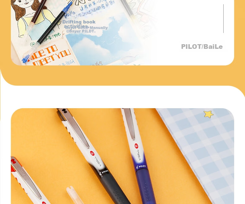 PILOT BLS-VB5RT Ballpoint Pen Refill, Gel Pen Replacement, Student Stationery Office Supplies, Compatible with BLRT-VB5, 0.5mm, Blue, 1 Pack 9