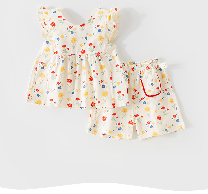 Huanxixiaoxiong Children's Summer Short Sleeve Set Girls Half Sleeve Polo T-Shirt Girls Sports Fashion 2025 New Stylish Summer Outfit 2