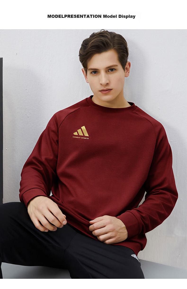 Adidas Men's Spring Outdoor Running Pullover Hoodie Windproof Warm Breathable Sportswear Gray/Khaki 2XL 15