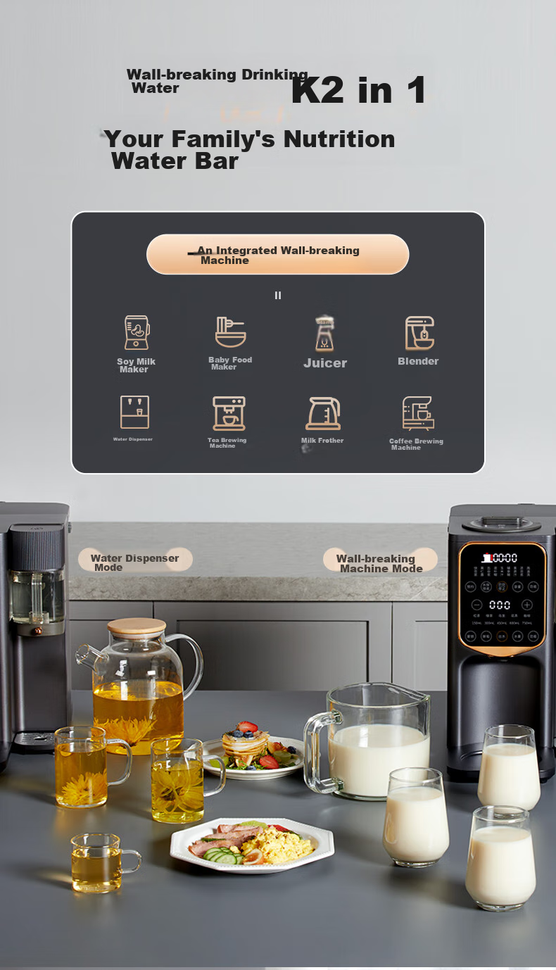 Westinghouse Blender, Hands-Free Automatic Cold And Hot Blending Multi-Functional Food Processor, Heat-Drying Sterilization Instant Tea Maker WPBQ10 5