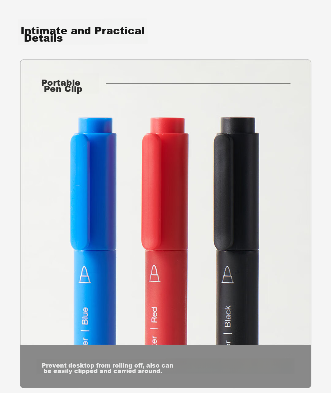 KACO Quick-Drying Oil-Based Dual-Tip Marker Pen for Logistics Meetings, Multi-Purpose Signing Pen, CD Pen, Line Drawing And Outlining Pen, Marker Pen Office Supplies Red (10-Pack) 9