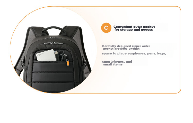 LOWEPRO Leshebao Camera Bag, Tahoe BP150 Backpack Photography Bag for Men And Women, Sports Camera Bag for DSLR And Mirrorless Cameras, Multifunctional Portable Drone Bag, Gray (LP37232-PWW) 12
