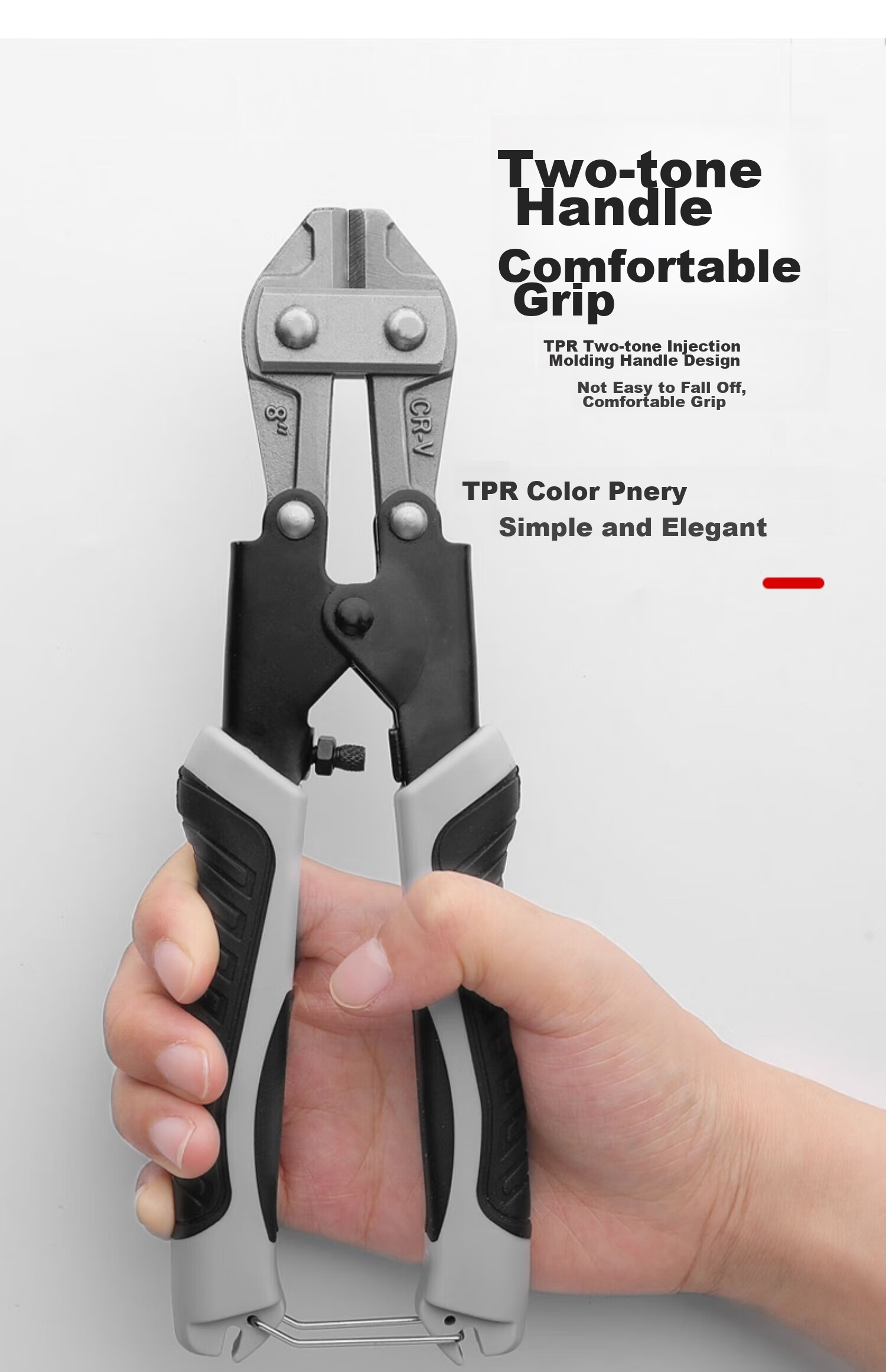 GREENER Household Rebar Cutter, Wire Cutter, Special Pliers for Cutting Iron Wire, Heavy-Duty Scissors, Lock Cutter, Wire Breaker Pliers 9