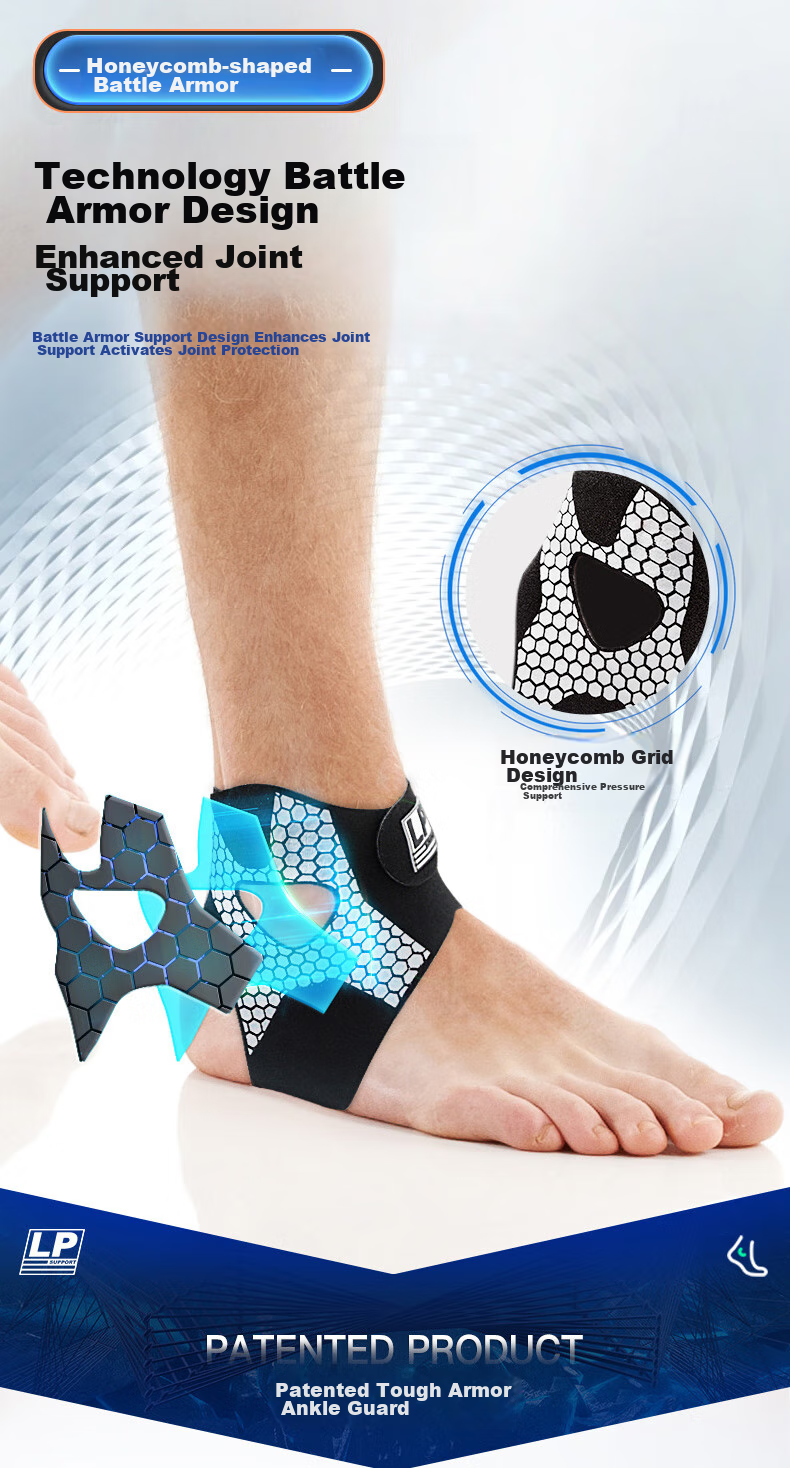 LP Ultra-Thin Sports Ankle Brace, Ankle Protection against Sprains And Twists, Recovery Bandage for Children And Adults, Dance Foot Support Strap 8