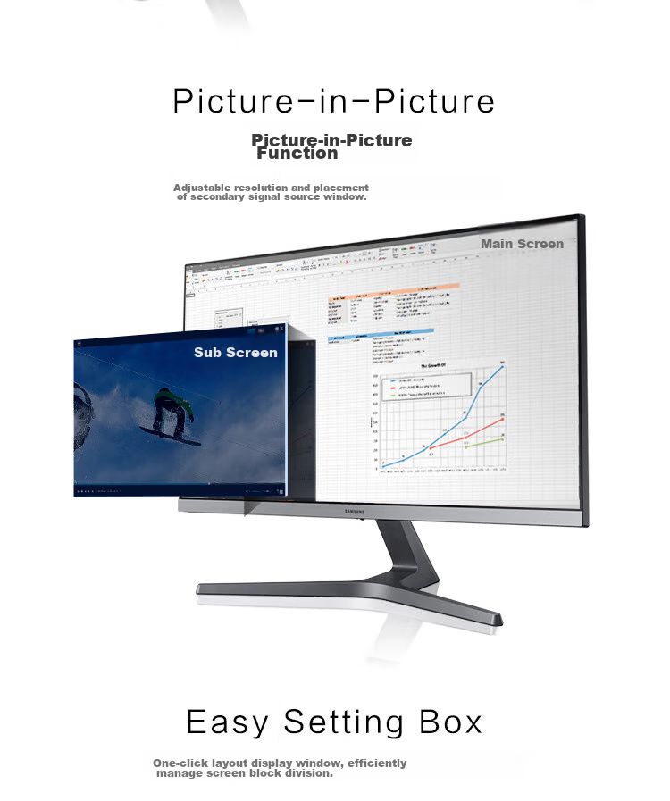 SAMSUNG 32-Inch S80UD VA 4K HDMI Type-C KVM Rotating And Height-Adjustable, Tool-Free Installation, Wall-Mounted Computer Office Monitor LS32D806UACXXF 16