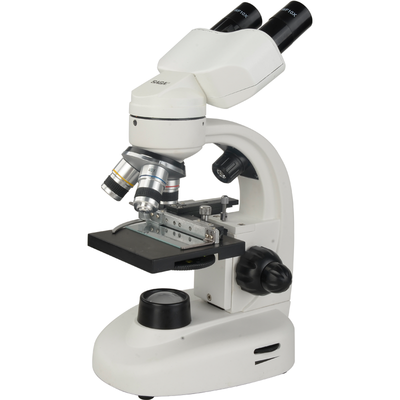 SAGA Microscope, Binocular Optical Electronic Children's Microscope, 7-14 Years Old Experimental Kit, Professional-Grade Magnifier, Ultra-High Definitio