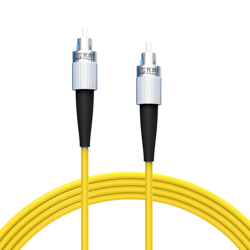 Guanghang Telecom-Grade Fiber Optic Patch Cable, FC-FC Single-Mode Single-Core 1-Meter Indoor Fiber Optic Cable, Low Smoke Zero Halogen Environmentally Friendly Outer Sheath, Transceiver Pigtail GH-FF01
