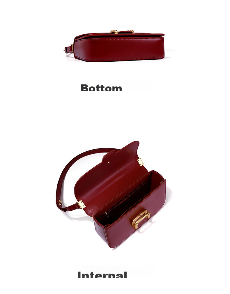 La Festin [Xu Lu's Choice] Frame Bag, Women's Handbag, 2026 New Style, Shoulder Crossbody Underarm Bag, Birthday Gift for Girls 15