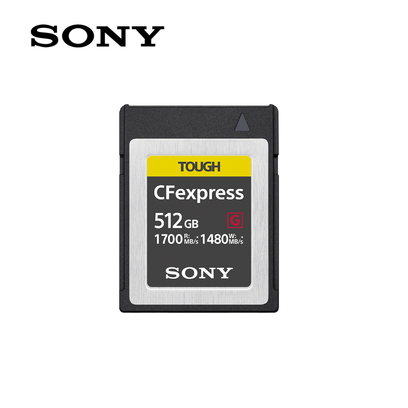 SONY 512GB CFexpress Type B Memory Card, High-Speed, Camera And Camcorder Memory Card, CEB-G512 CFe Storage Card