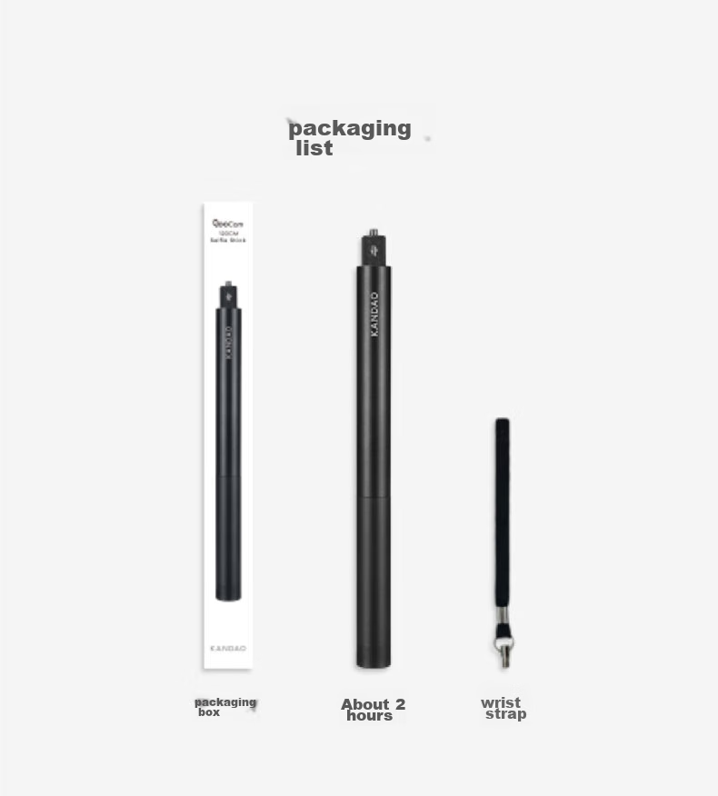 KanDao Sees A 120cm Selfie Stick with 1/4 Connection Port 6