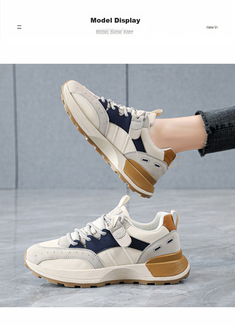 CARTELO Women's Casual Shoes, Spring Sports Casual Shoes, Fashionable Outdoor Running Shoes for Women, 1375 Beige, Size 40 9