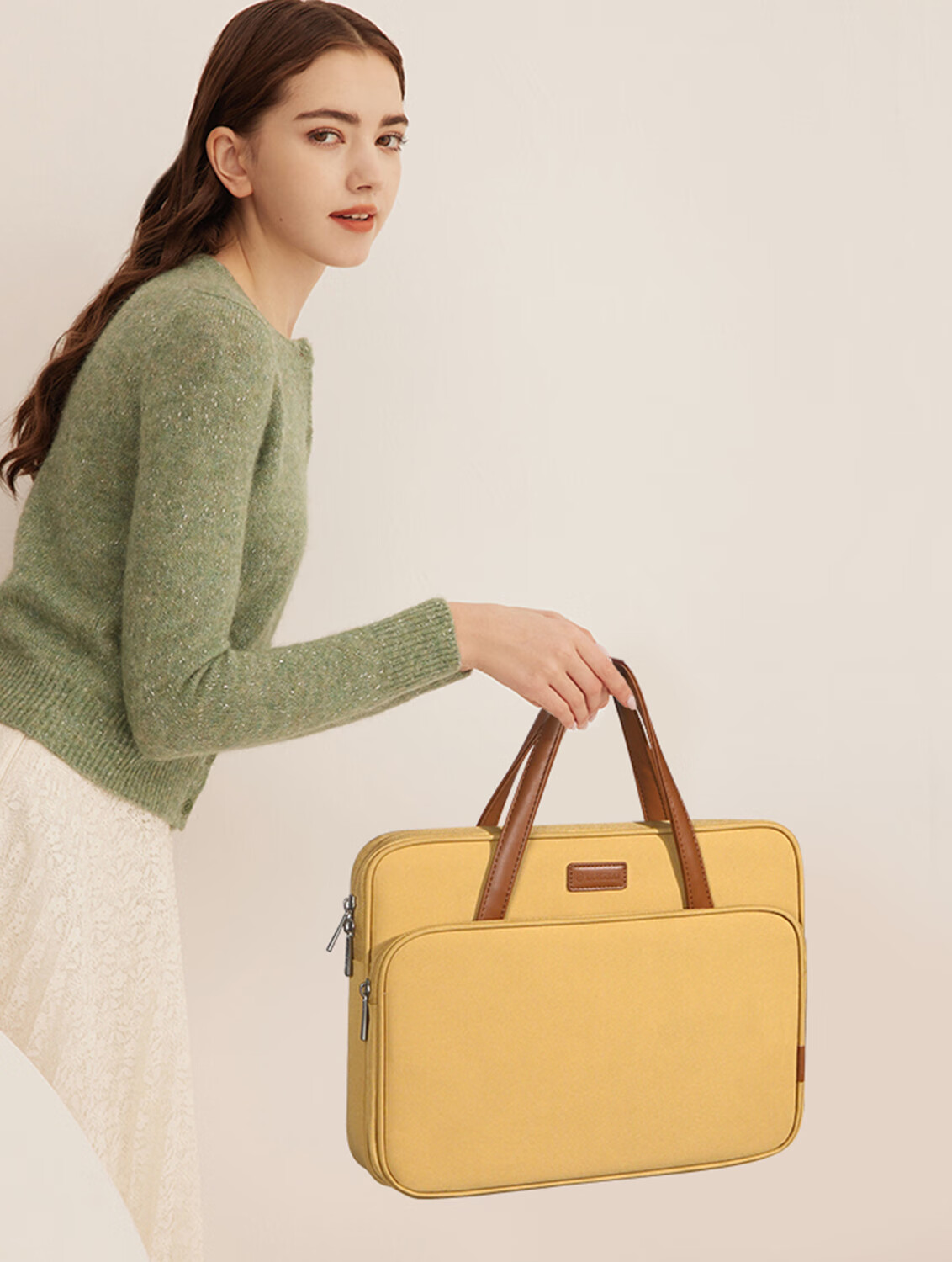 Taikesen Cloud Notebook Laptop Bag for Women, 15.6-Inch, Compatible with Lenovo Air, Apple Mac, Huawei, Xiaomi 17