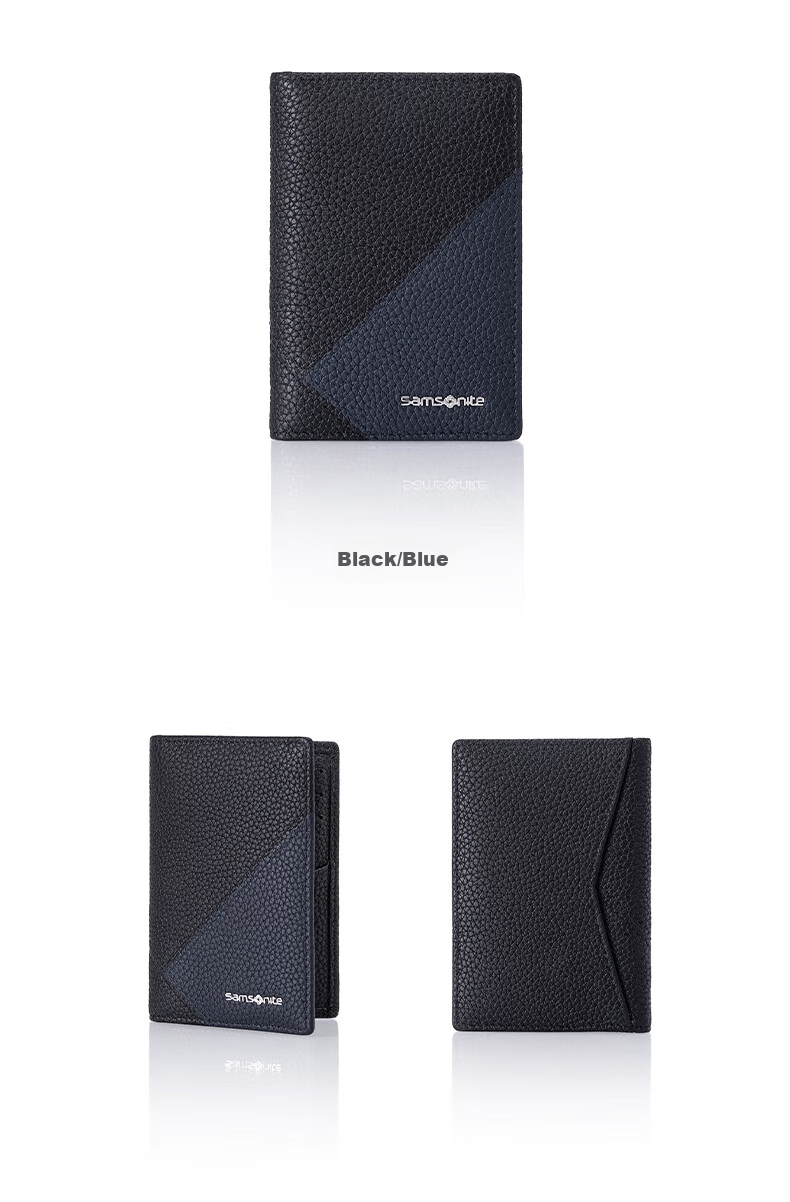 Xinxiuli Men's Business Card Holder, Multifunctional Leather Wallet, Gift Box for Men's Birthday Present TK6 11