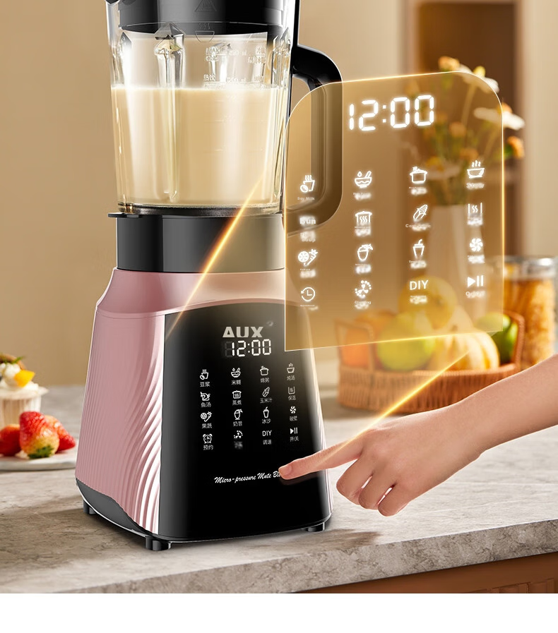 AUX Blender Soundproof Cover, Quiet Noise Reduction, Home Soy Milk Maker, Fully Automatic Food Processor, Multifunctional All-In Machine, Large Capacity Juicer, Dry Bean No-Soak Direct Grinding APD-08AD65 24