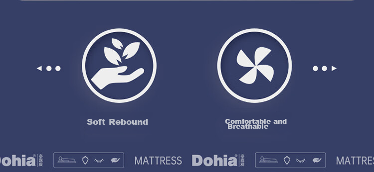 Dohia Home Textile Composite Latex Mattress, Tatami Futon Mattress for 1.5m X 2m Bed 9