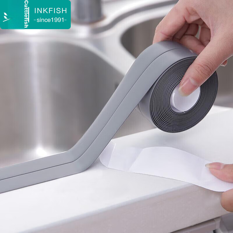 Modouyu Tile Gap Sealer, 3.2m Kitchen Sink Sticker, Stove Edge Strip, Bathroom Sealing Strip, Sink Water Barrier Strip, Waterproof Sticker