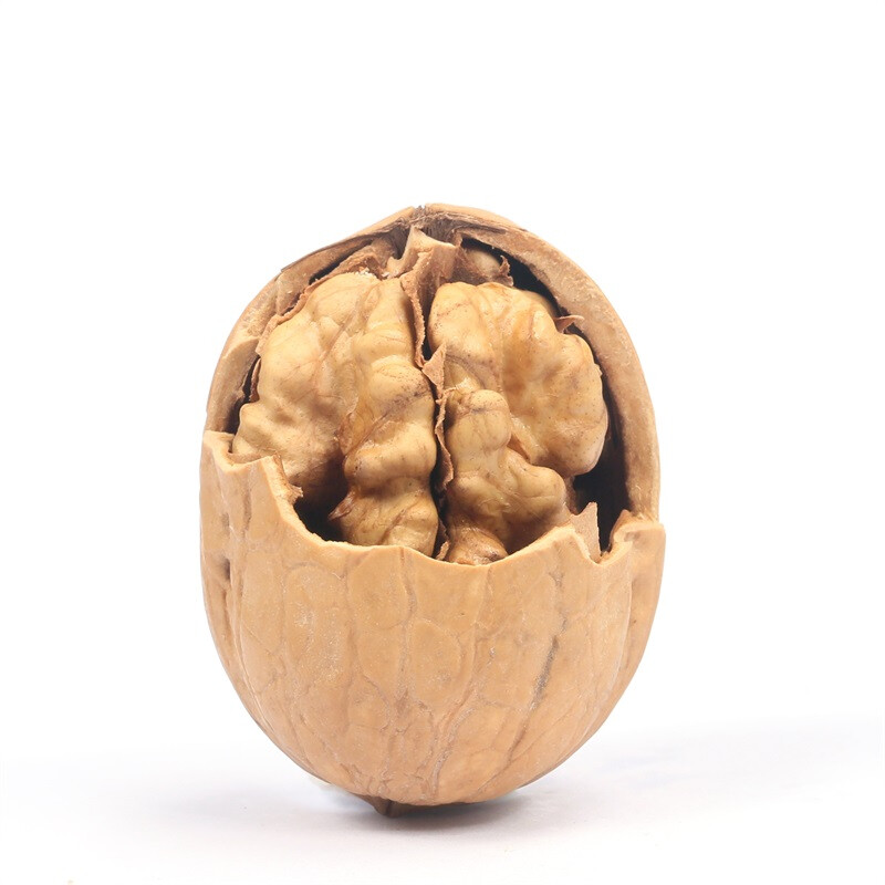 西域美农 薄皮核桃500g 新疆特产深色生核桃 原味无漂白每日坚果休闲零食