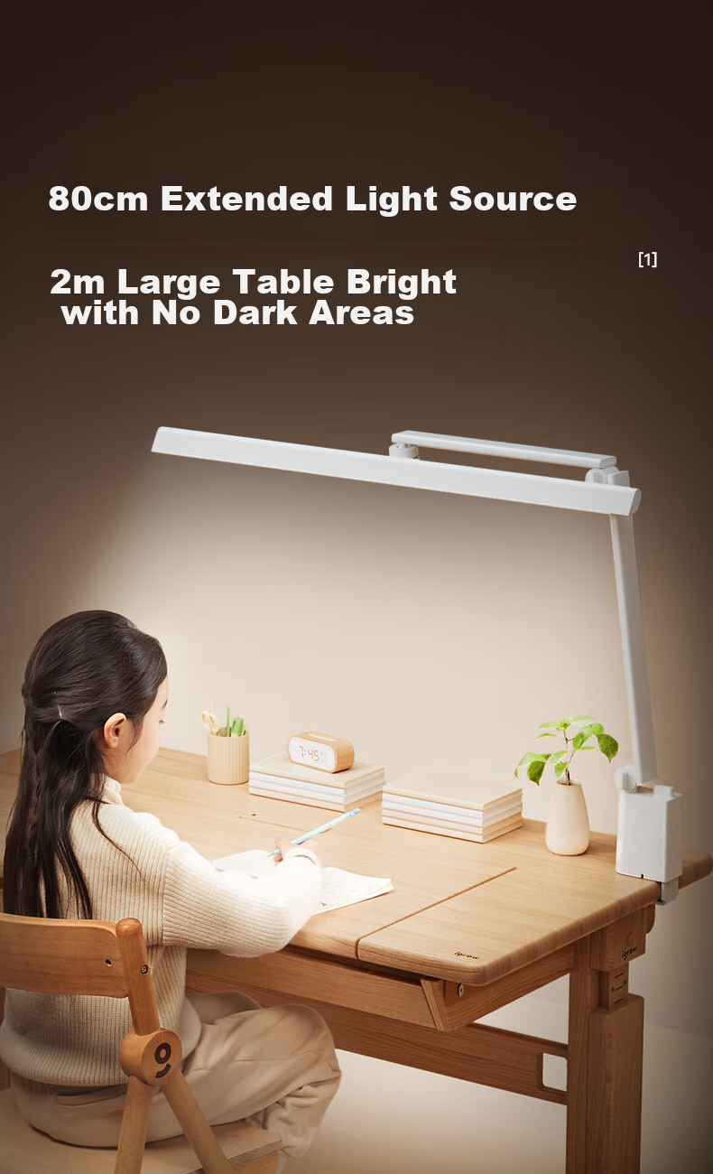 IGROW Sensor Desk Lamp for Primary School Students' Dormitory Study, Home Use, Plug-In Reading Light, Children's LED Eye Protection Lamp Chen Guang Pro 1