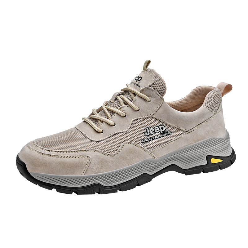 JEEP Hiking Shoes for Men, Outdoor Lightweight Breathable Running Sneakers, Non-Slip Wear-Resistant Trail And Mountain Climbing Shoes for Men 1221