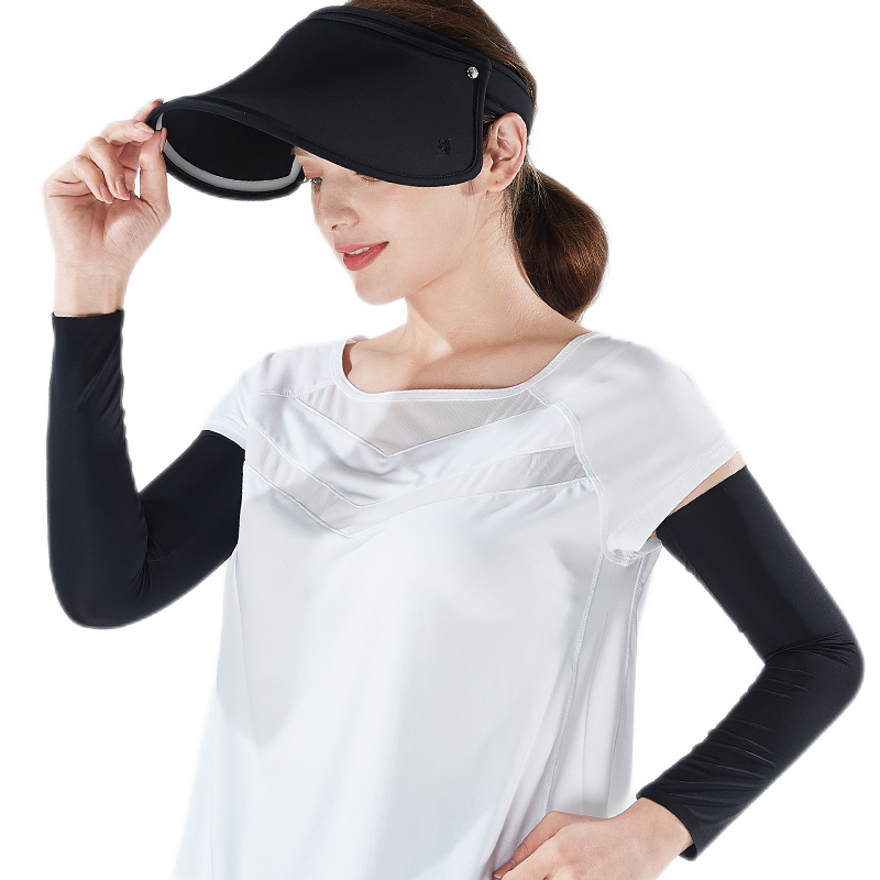 JIUMU Ice Silk Sun Protection Sleeves for Women Summer Cooling UV Protection Arm Sleeves for Driving and Cycling
