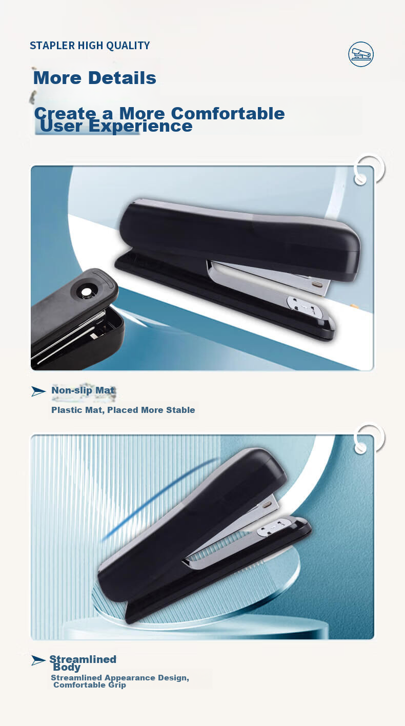 M&G 10# Stapler Set, Stapler (Stapler + Staples), Durable Office Supplies, Random Color ABS91633 Back-To Essential 4