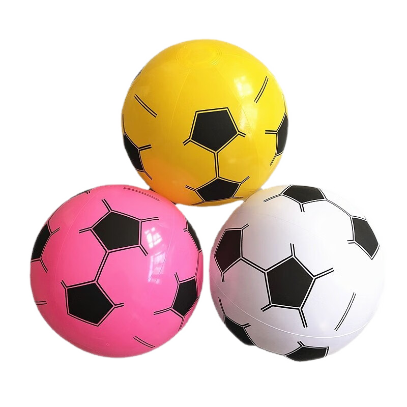Adandyish Beach Soccer World Cup Beach Ball Beach Kids Toy Ball Bar PVC Decoration 26cm 4-Color Ball