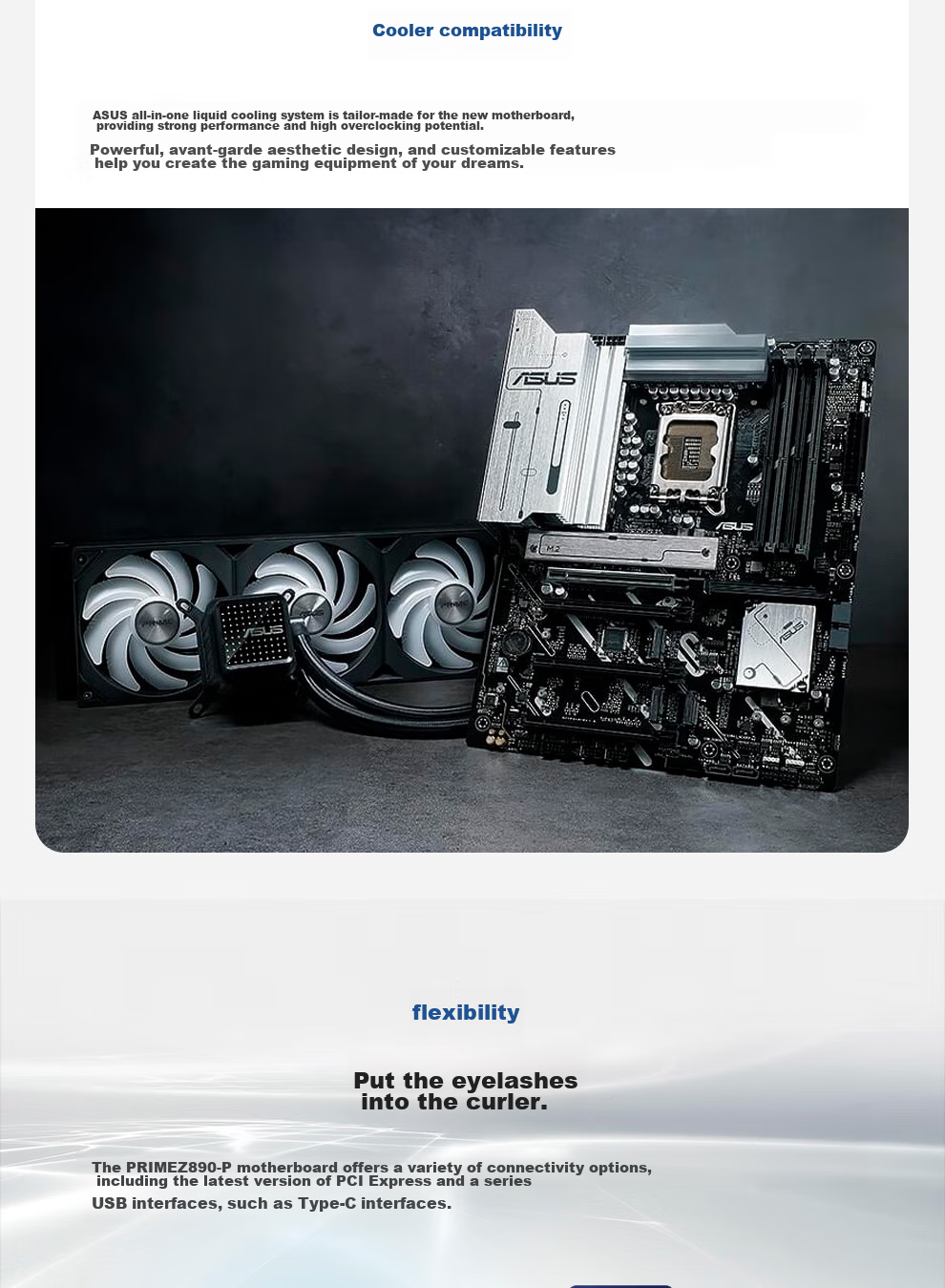 ASUS ProArt Z890-CREATOR WIFI Creative Motherboard Supports CPU 285K/265K/270K (Intel Z890/LGA 1851) 13