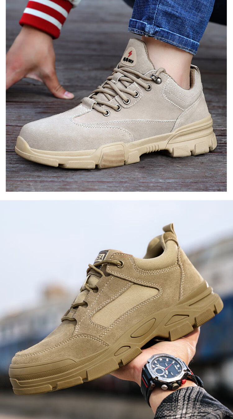 JUNBU Safety Shoes for Men, Electrician Insulated 10KV, Anti-Smashing, Anti-Puncture, Lightweight Comfortable Work Shoes 3115NKV Size 43 17