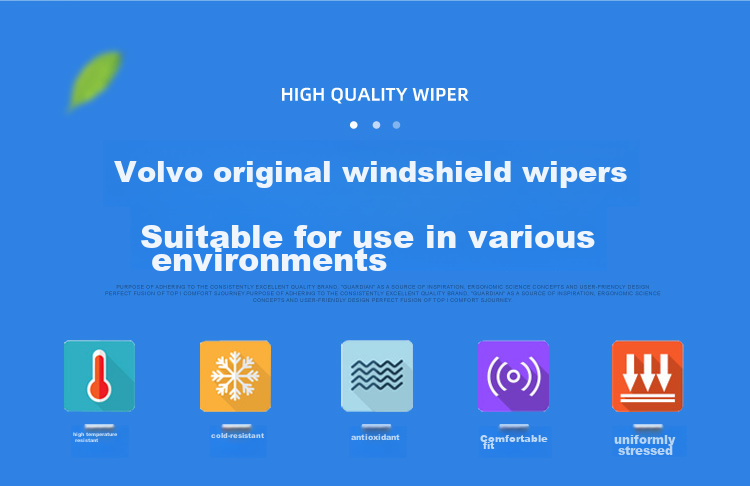 Aoye Windshield Wipers for Volvo S60/S60L 2011-2019 Models, Frameless Design, Original Size Front Wipers, 1 Pair 26+20 Inches 5
