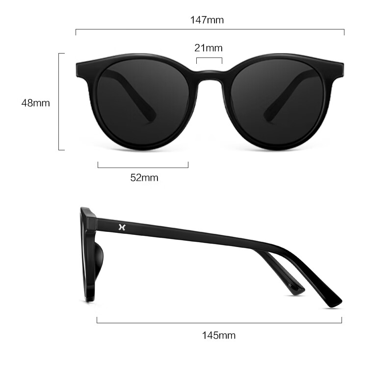 LOHO 2026 New Polarized Sunglasses for Women, Round Frame Driving Sunglasses, UV Protection Eyewear, Trendy Face-Slimming Hiking Glasses 7