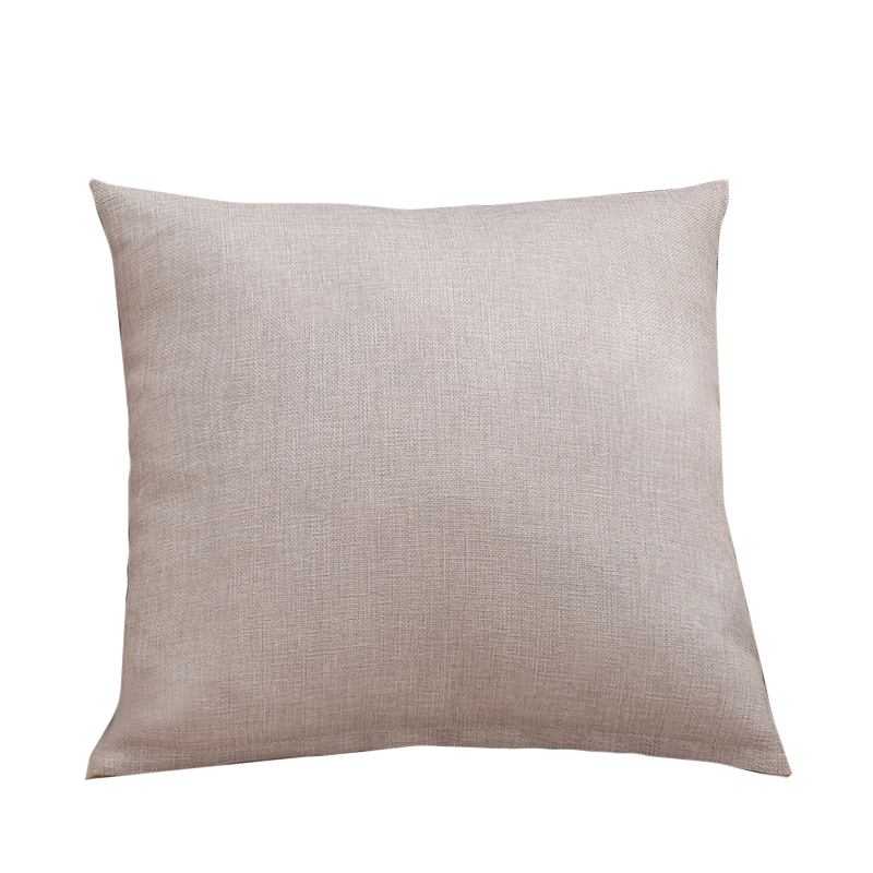 Grace Throw Pillow, Solid Color Cushion, Office Backrest, Bedside And Sofa Back Support, Removable Cover, 45*45cm, Silver-Gray