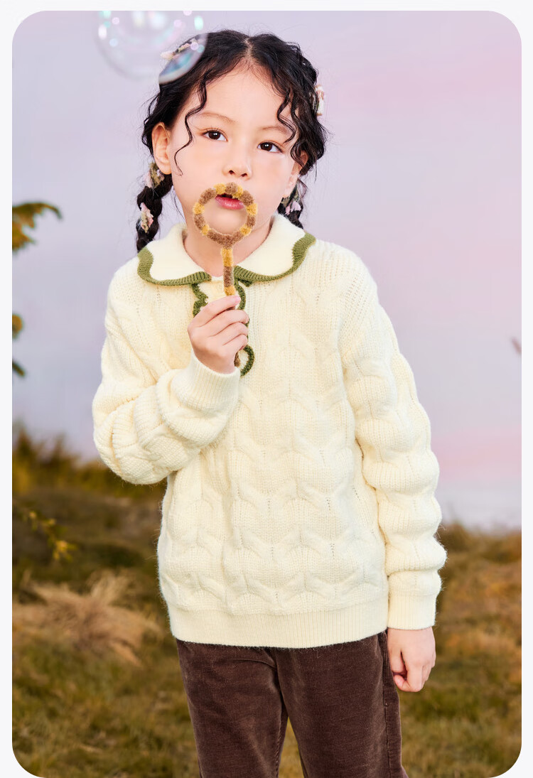 Minibala 【Soft Sweater】Girls, Children, Adults Family Autumn Winter Warm Knitwear 4