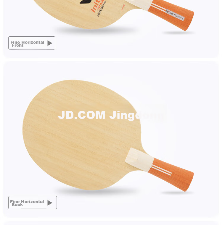 WINION Premium Selection, Table Tennis Blade, 7-Layer Pure Wood Table Tennis Racket, Starting Point Training 7, Penhold Grip Medium-Thi 7