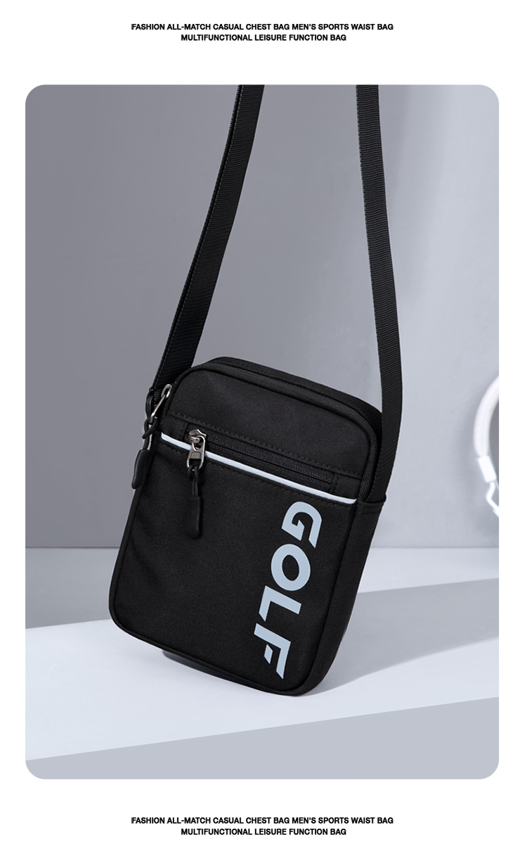GOLF Shoulder Bag, Casual Crossbody Bag for Men, Lightweight Mini Phone Bag, Small Backpack for Women, Water-Resistant Hanging Bag, Sports Bag 11