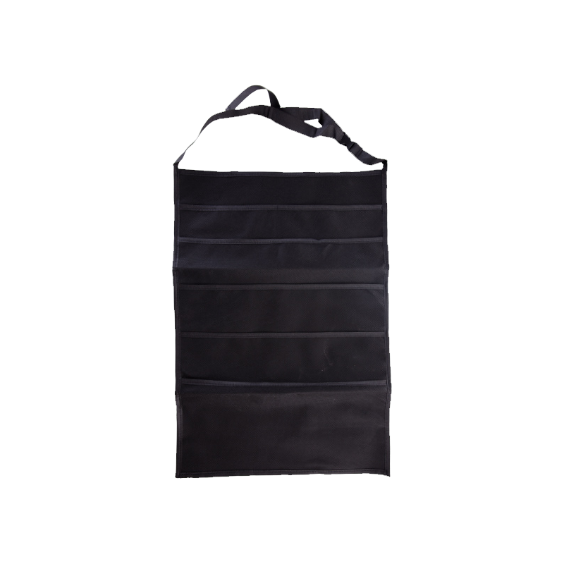 M&G Stationery Desk Hanging Book Bag, School Desk Storage Pouch, Side-Of Student Bookbag for Middle And High School Students, Black ADMN4297